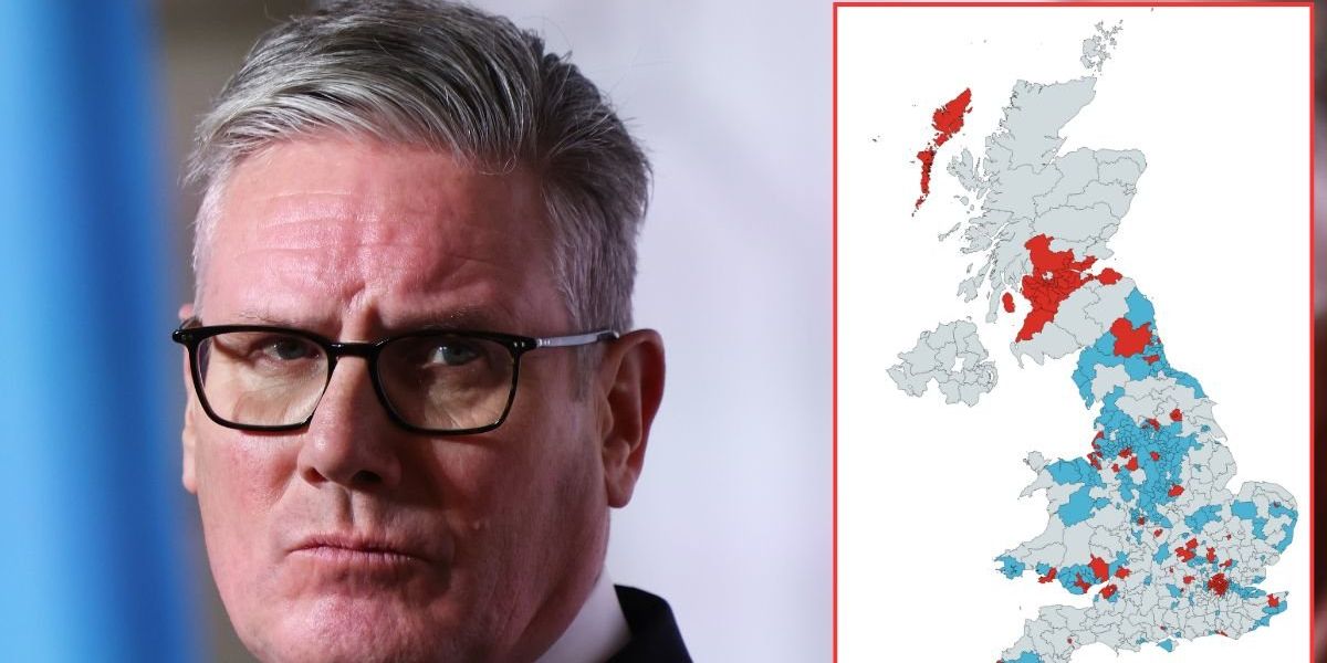 Brexit news: The 252 Labour seats that could spark Brexit nightmare for Keir Starmer