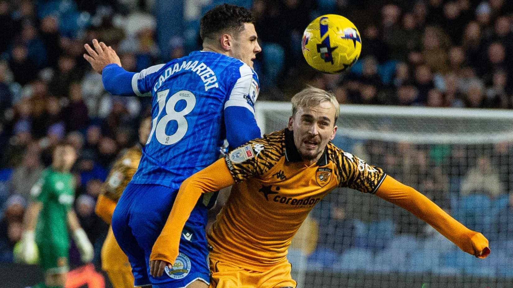Bailey Cadamarteri of Sheffield Wednesday vs Hull City