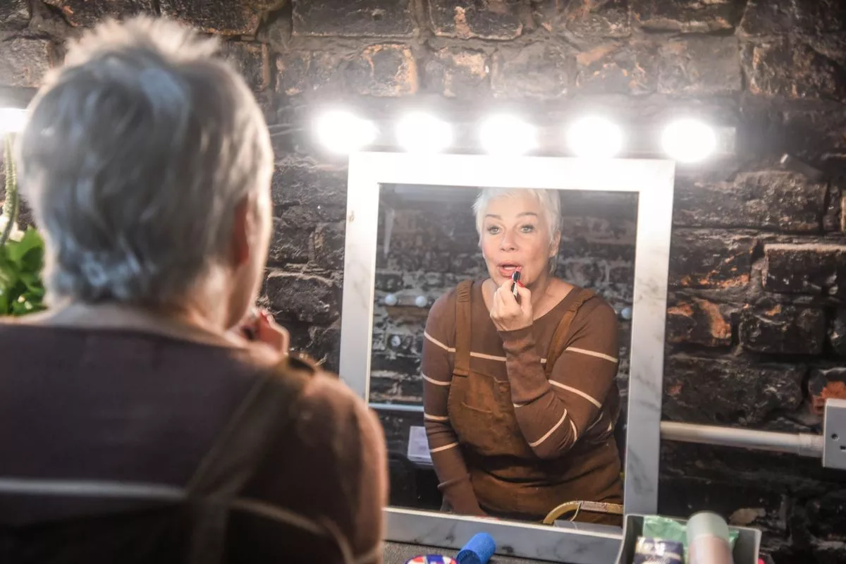 Denise Welch at Hope Mill Theatre, where she starred in The Gap, alongside Matthew Kelly, in 2024