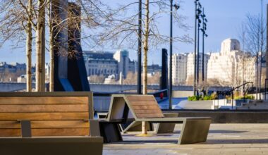 Spectacular New Embankment Has Opened To the Public On the River Thames in Central London