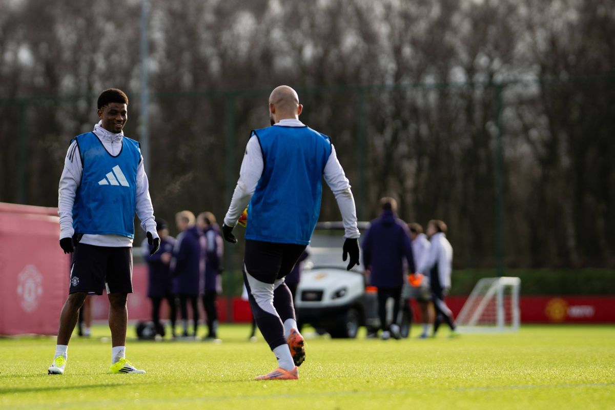 Amad and Bryan Mbeumo