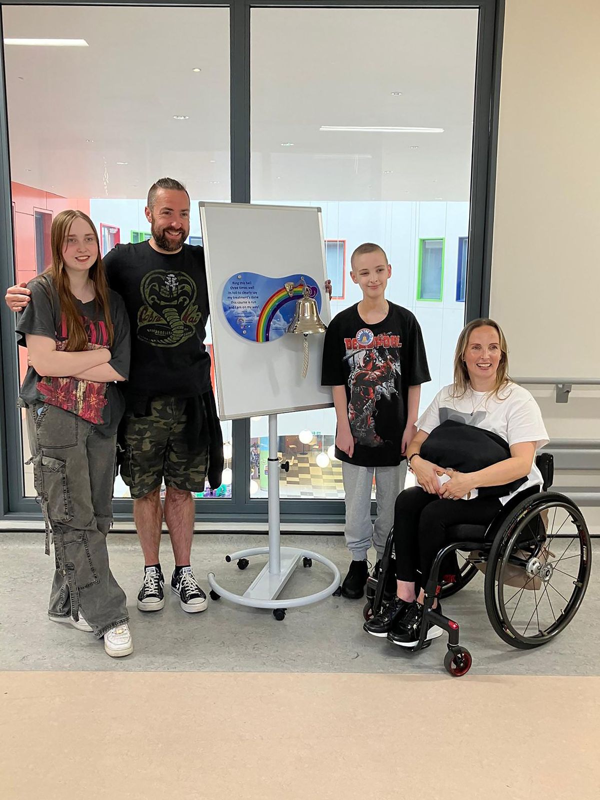 Alyssa, Derek, Andrew and Stephanie Muirhead