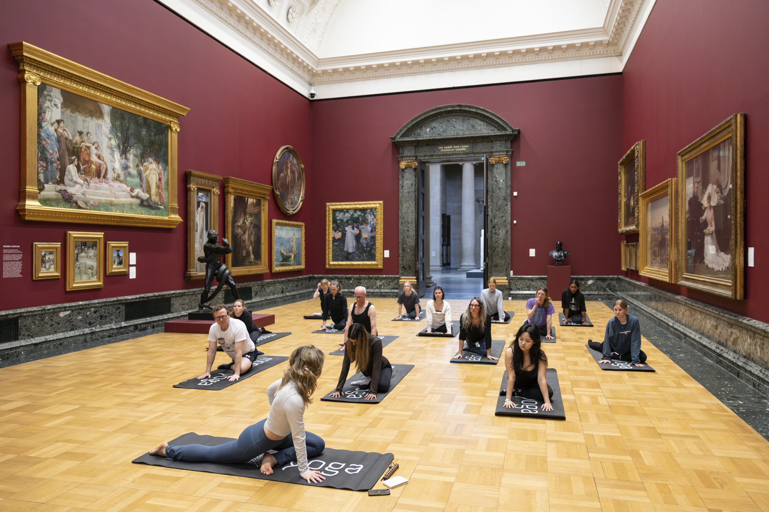 Famous London Art Gallery Is Hosting Free Yoga Classes In Its Exhibition Galleries Next Week