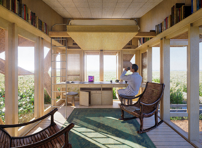 permeable microhome proposal integrates groundwater recycling system in india