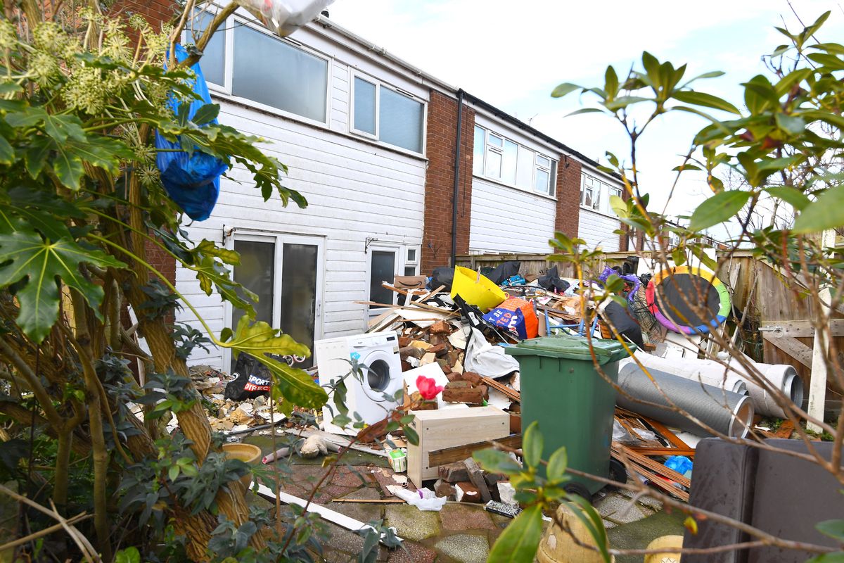 Rear garden of house on Fulwood Drive,subject to a HMO proposal