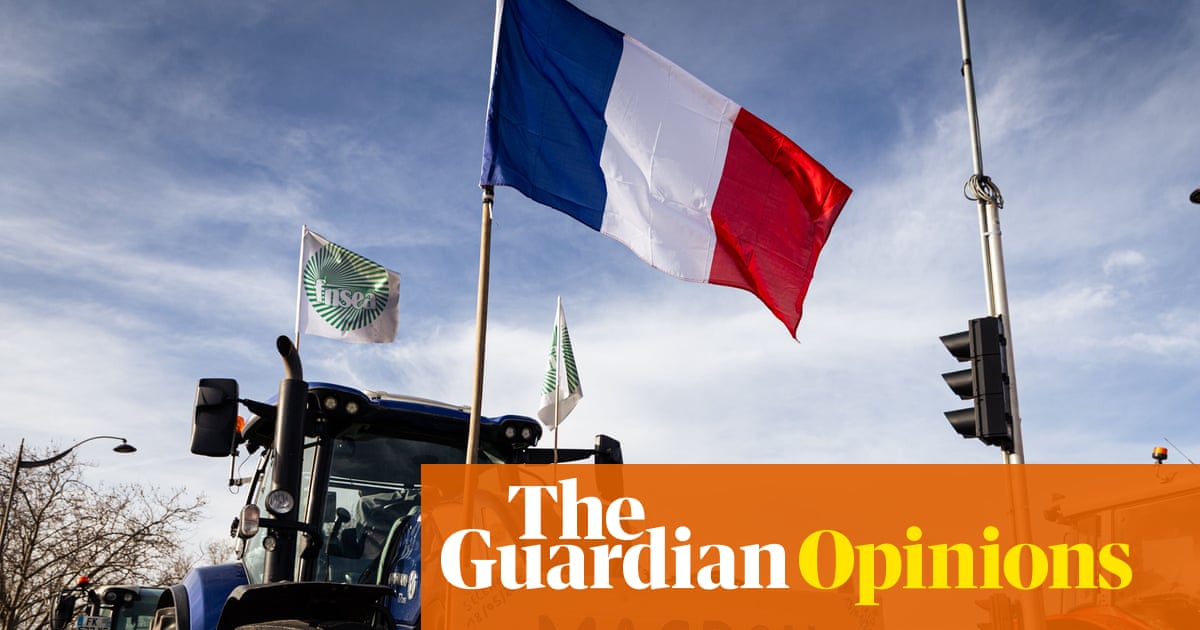 French farmers wrongly accuse Brussels of betrayal. Macron’s complicity could help the far right to victory | Paul Taylor