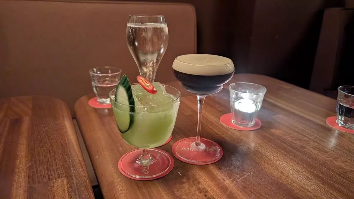 Bespoke cocktails at the club