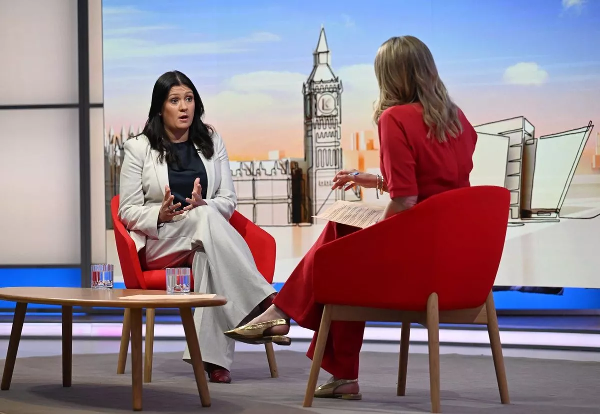 Lisa Nandy on Sunday with Laura Kuenssberg