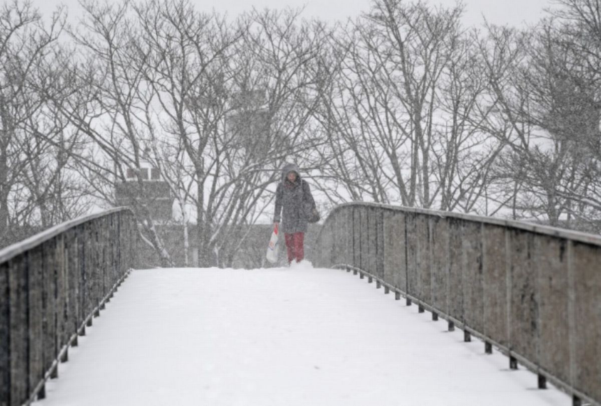 UK faces 248-mile snow storm with all but six counties in England covered