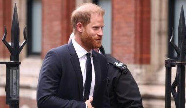 Prince Harry arrives at court for second day of trial after revealing claims left him 'deeply troubled'