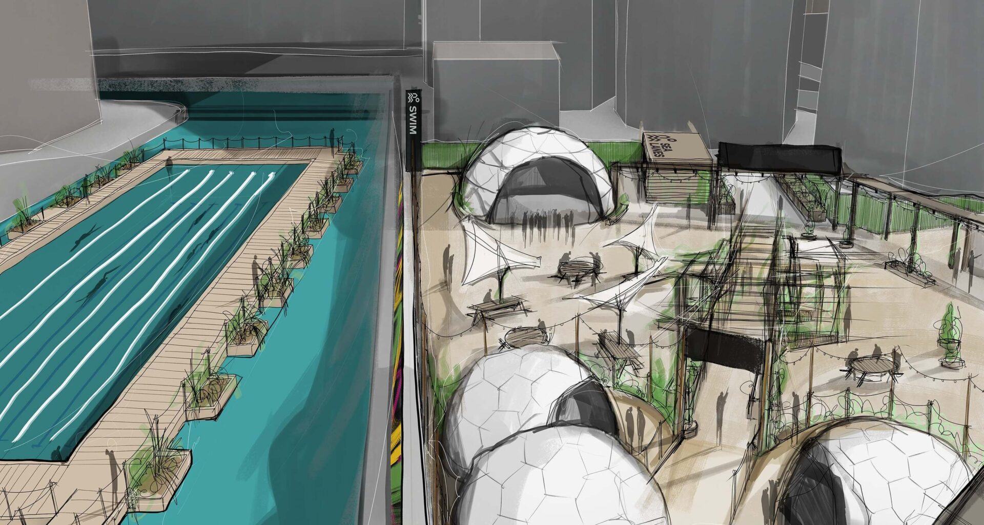 An Olympic-Sized Lido With Saunas Is Opening In East London This Summer