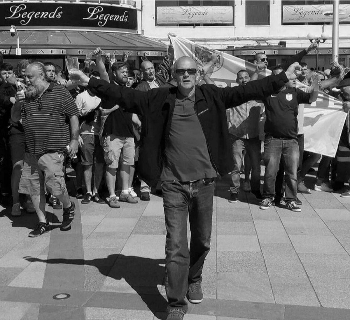 Paul Lumber has written about his time in a football firm