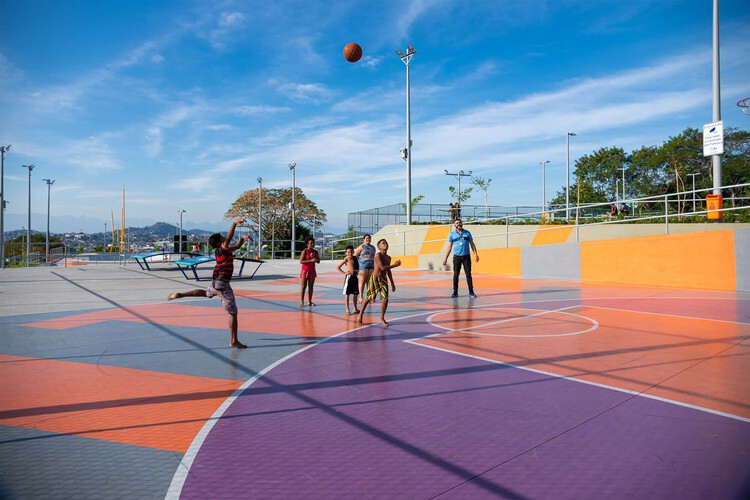 The Chromatic Canvas: 10 Vibrant Courts Activating Community Space - Image 5 of 11