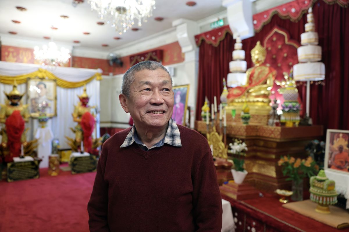 Lane Chareunsy at Wat Phra Singh UK Buddhist Temple in Runcorn