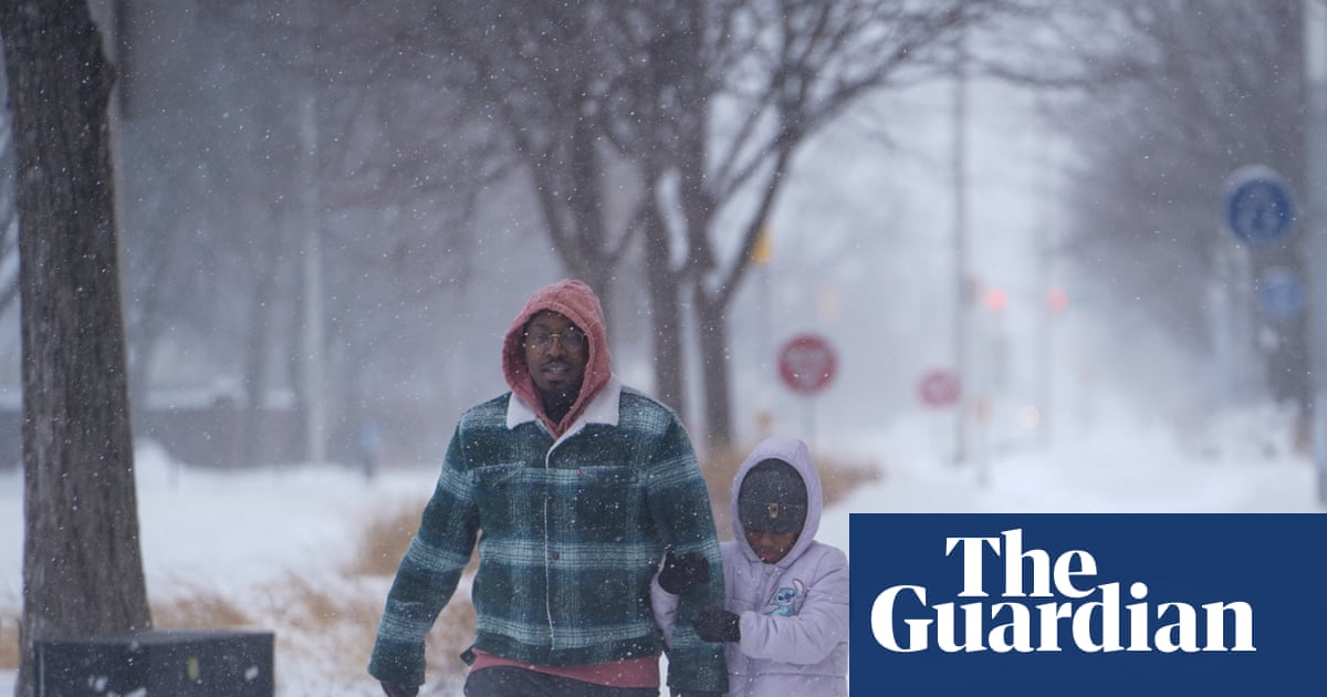Weather tracker: Severe storms grip US as snow, ice and deep freeze spread | US news