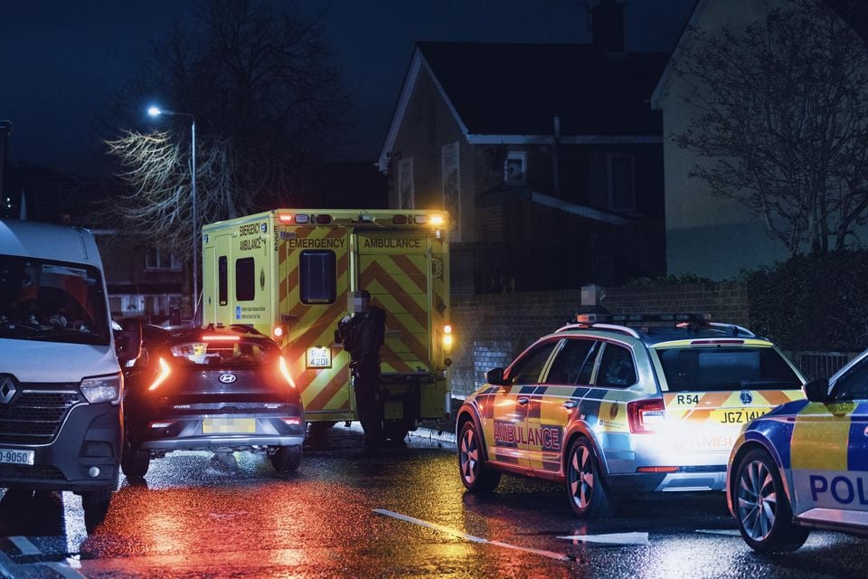Police at the scene of a shooting incident in the Strathroy Park area of north Belfast on January 27th 2026 (Photo by Kevin Scott) 