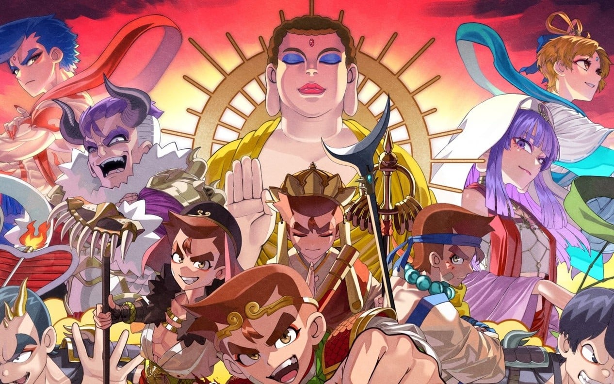 Arc System Works Unveils New River City Saga Game 'Journey To The West'