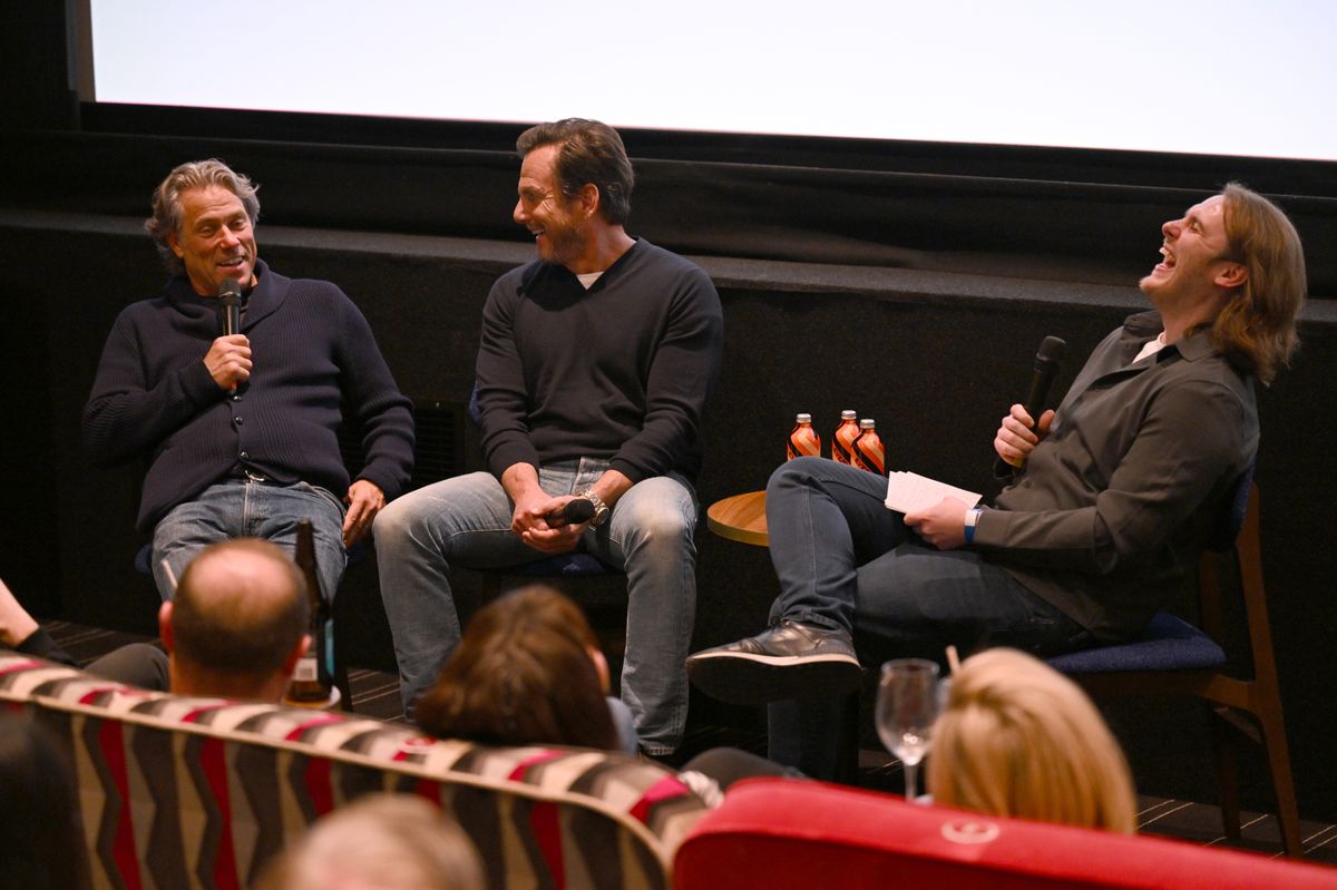John Bishop and Will Arnett in conversation with the ECHO's Ryan Paton at the Is This Thing On screening in Liverpool