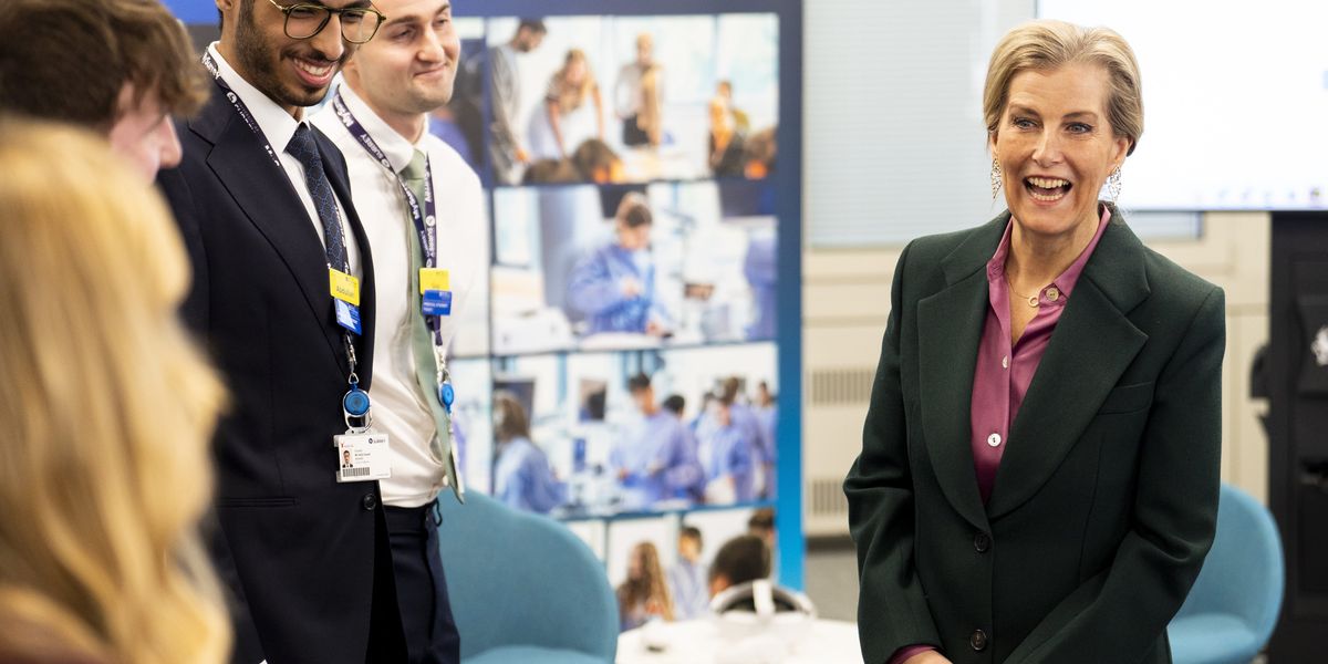 Duchess of Edinburgh dons Victoria Beckham piece as she is spotted during rare joint outing