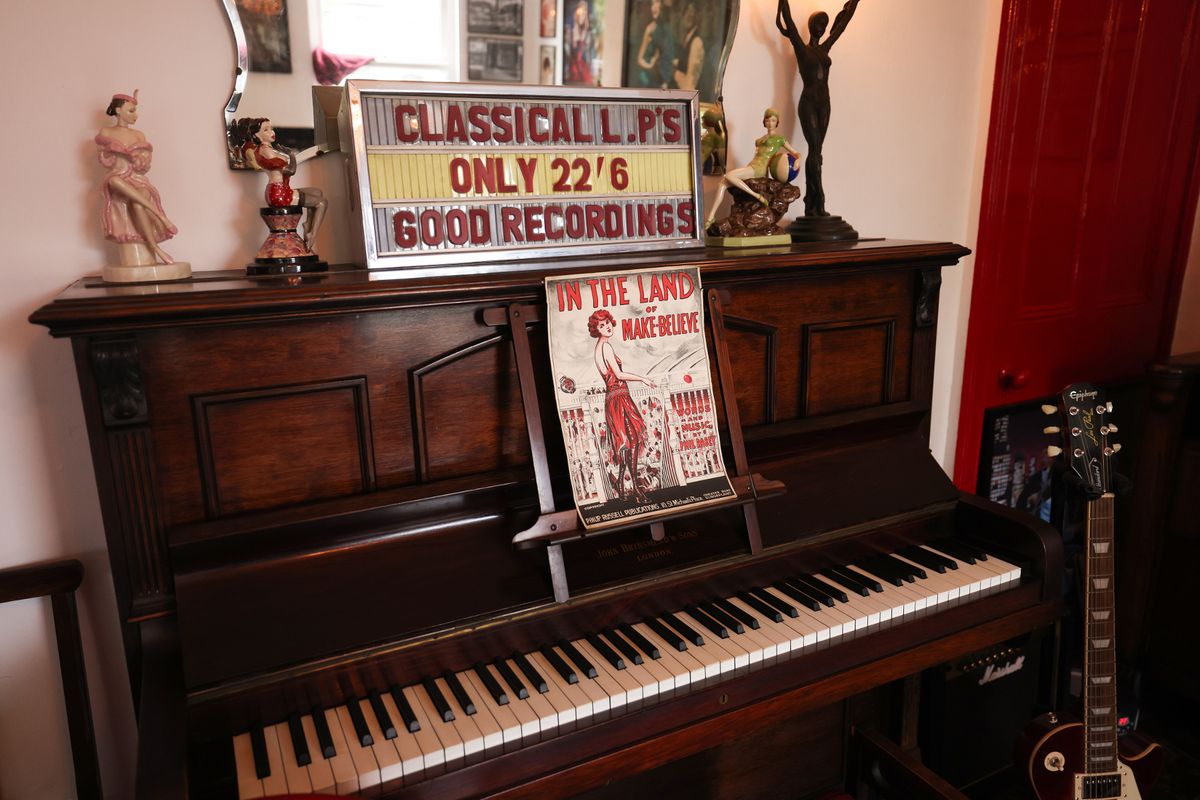 A vintage piano 