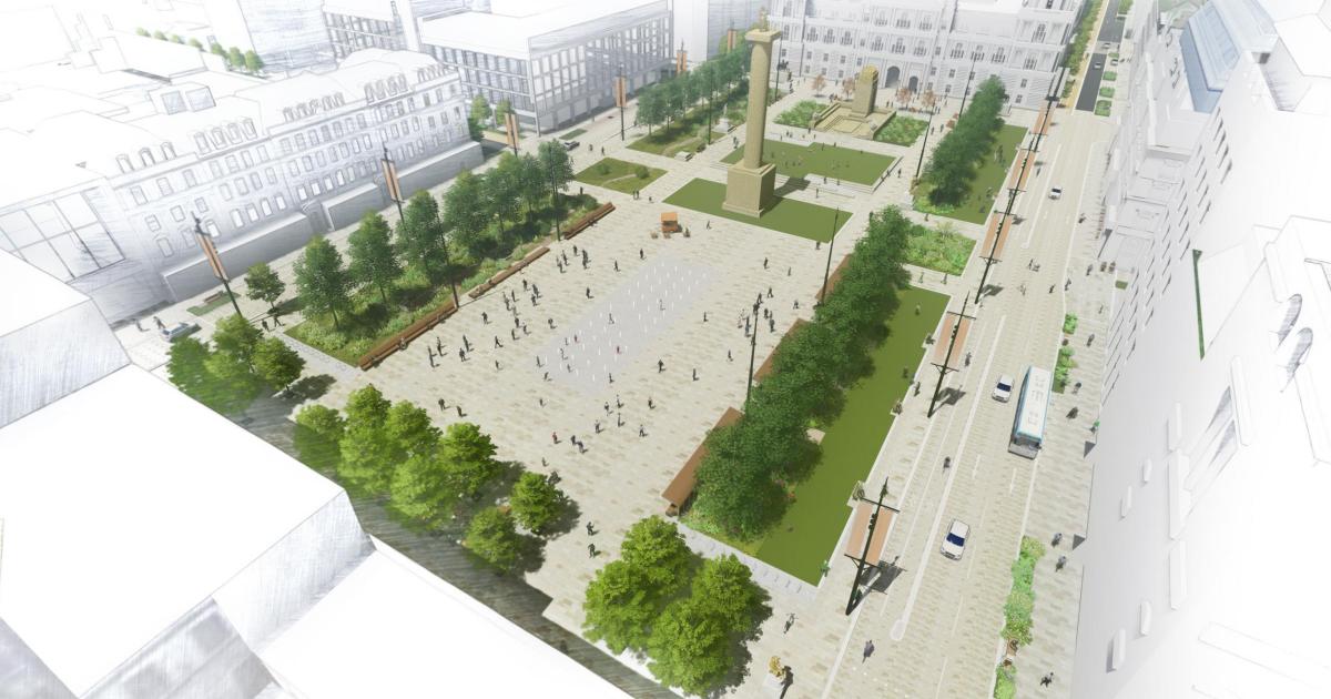 'Visible escalation' of works to renovate Glasgow's George Square