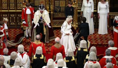 Somehow there is still enough money to pay for this royal pantomime