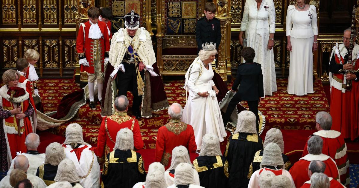 Somehow there is still enough money to pay for this royal pantomime