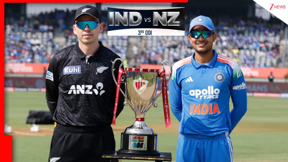 NZ 169-3(31) IND VS NZ Live Cricket Score, 3rd ODI: Mitchell Close To 100 | Cricket News