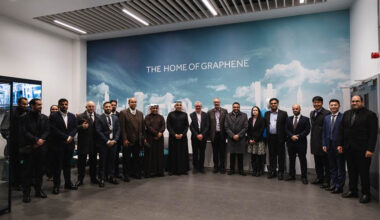 President of Saudi Water Authority visits Graphene@Manchester