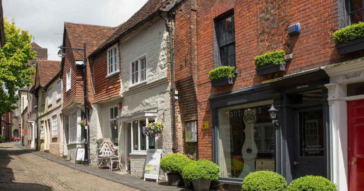 Sussex market town has one of Britain's best high streets