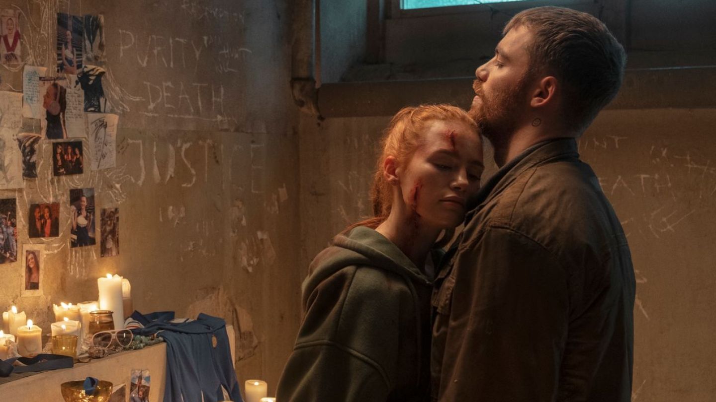 Madelaine Petsch Up Against Masked Killers