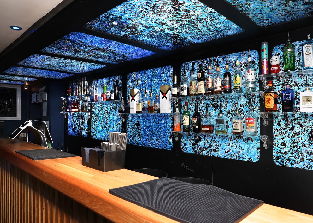 Hideout bar on Bridge St in Manchester