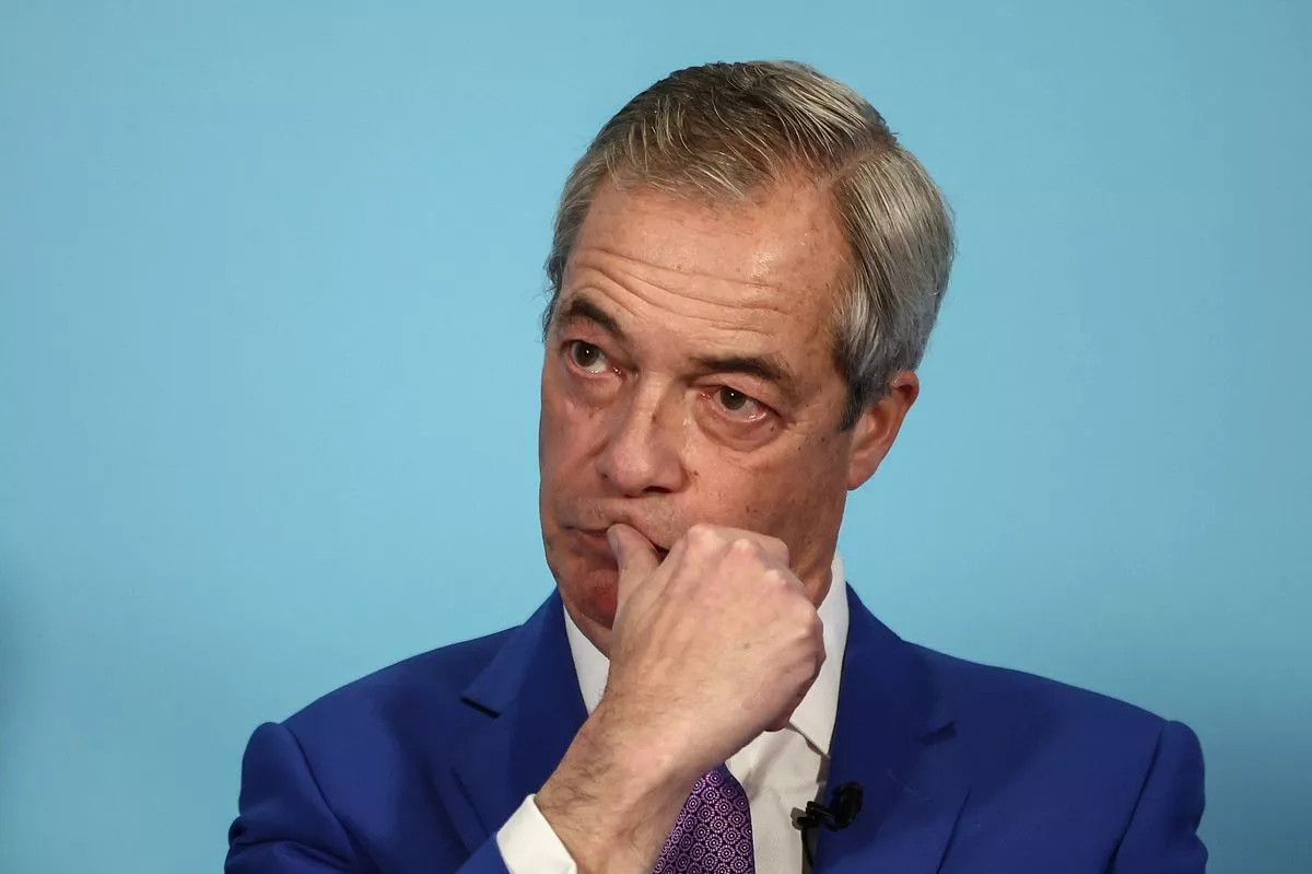 Nigel Farage is accused of weakening Britain by vowing to vote against deploying troops to Ukraine