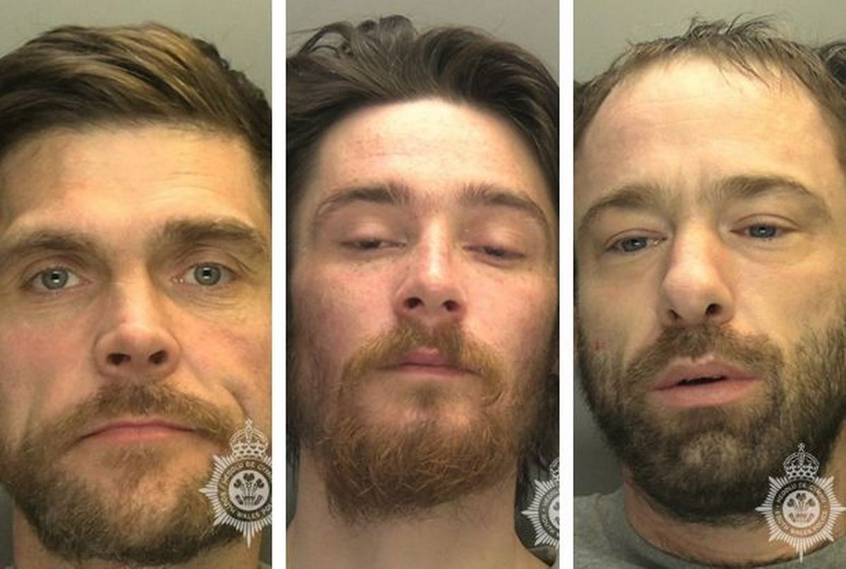 Left to right: Jamie Colburn, Matthew Moore and Matthew Hatherill