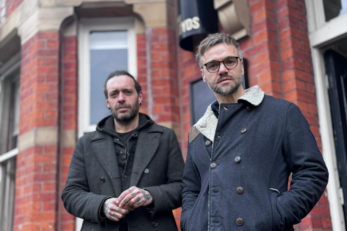 Jonny Booth and Rupert Hill have run the Lloyd & Platt pub in Chorlton for two years now