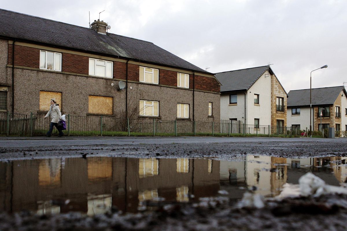 Boarded properties in Stirling 