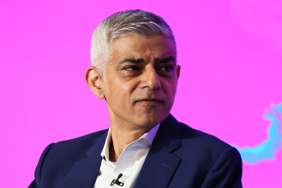 LONDON, ENGLAND - JUNE 02: Mayor of London Sadiq Khan speaks onstage during the “Opening Remarks - Welcome to SXSW London” panel discussion on day one of SXSW London 2025 at on June 02, 2025 in London, England. (Photo by Jack Taylor/Getty Images for SXSW London)