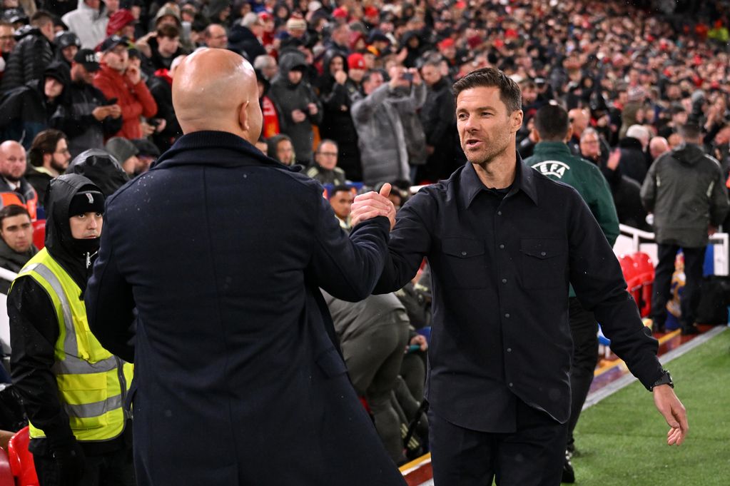 Arne Slot and Xabo Alonso