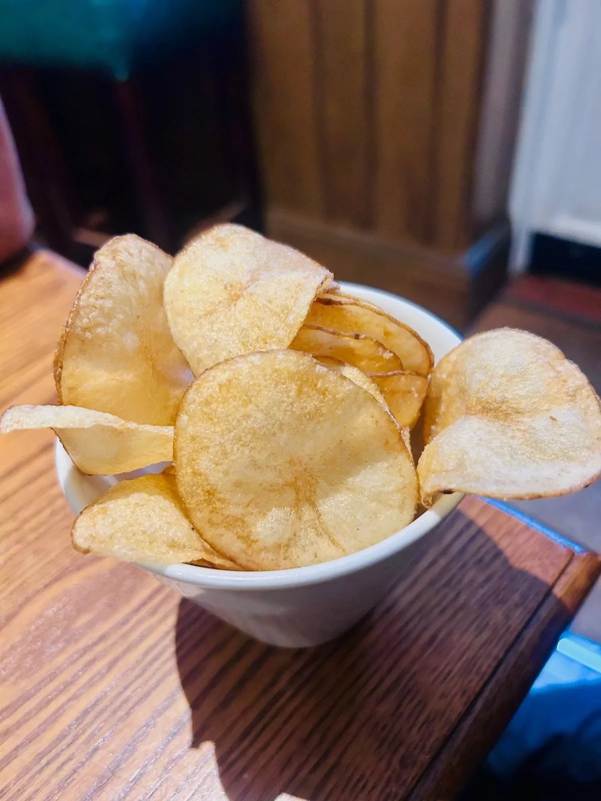The chicken salt crisps at The Hare & Hounds 