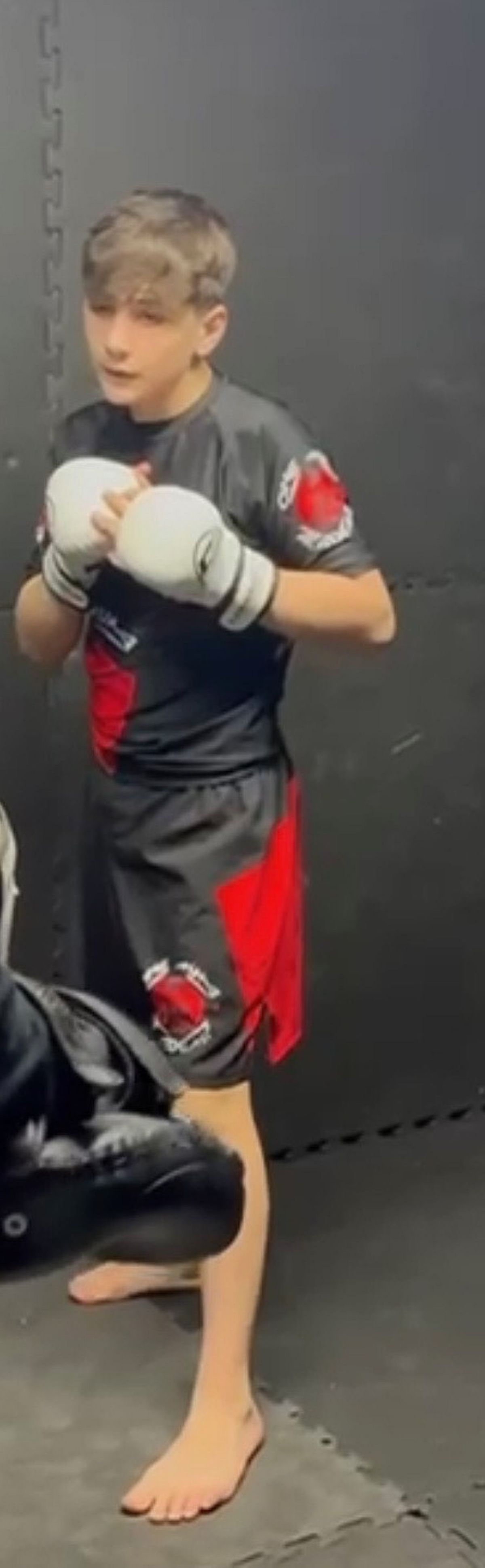 Junior is a 'dedicated' MMA fighter who cycles to training four days a week