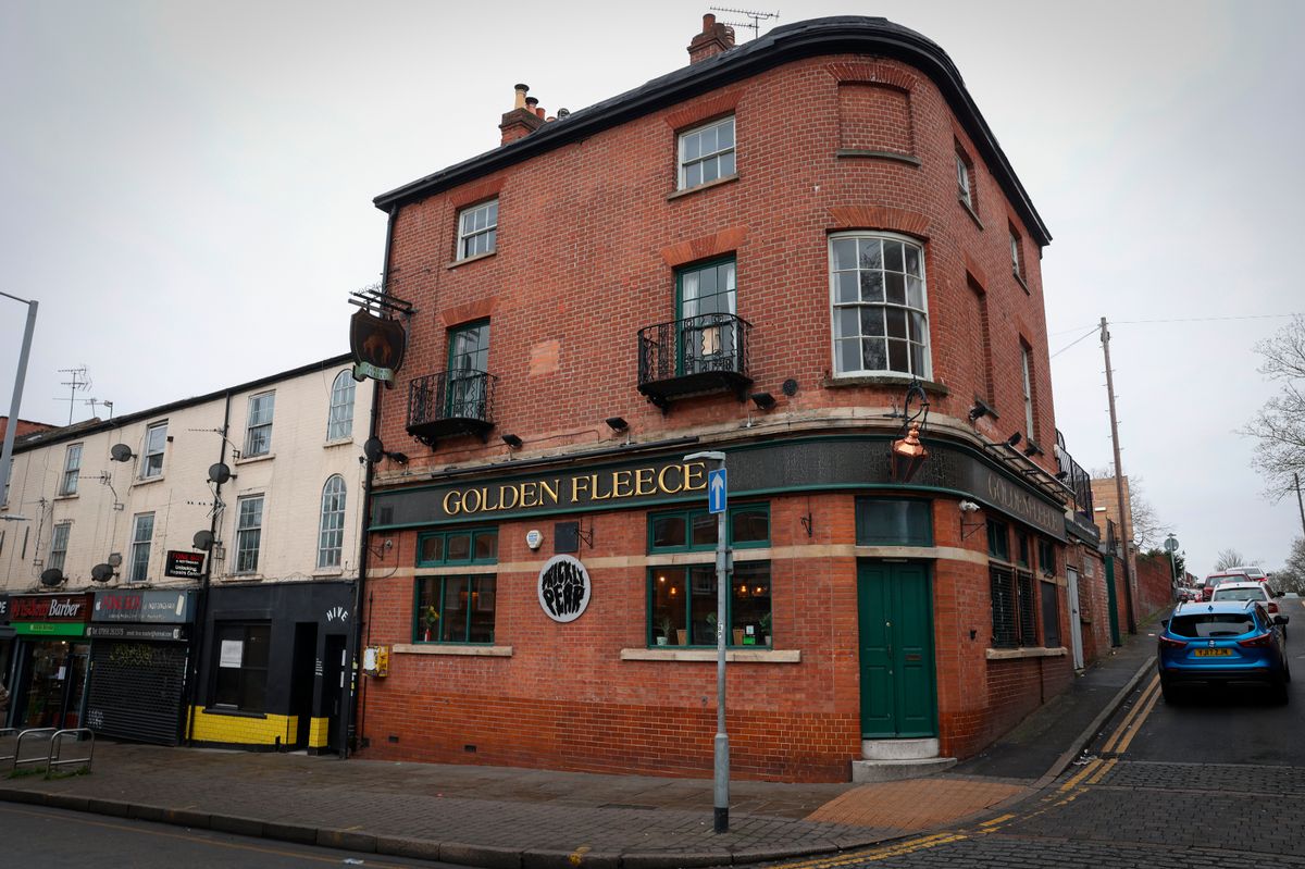 A general view of The Golden Fleece in Mansfield Road, Nottingham.