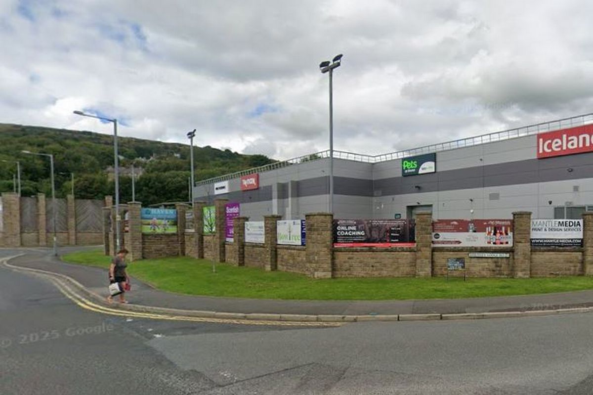 The van was stolen beside the retail park in Rawtenstall