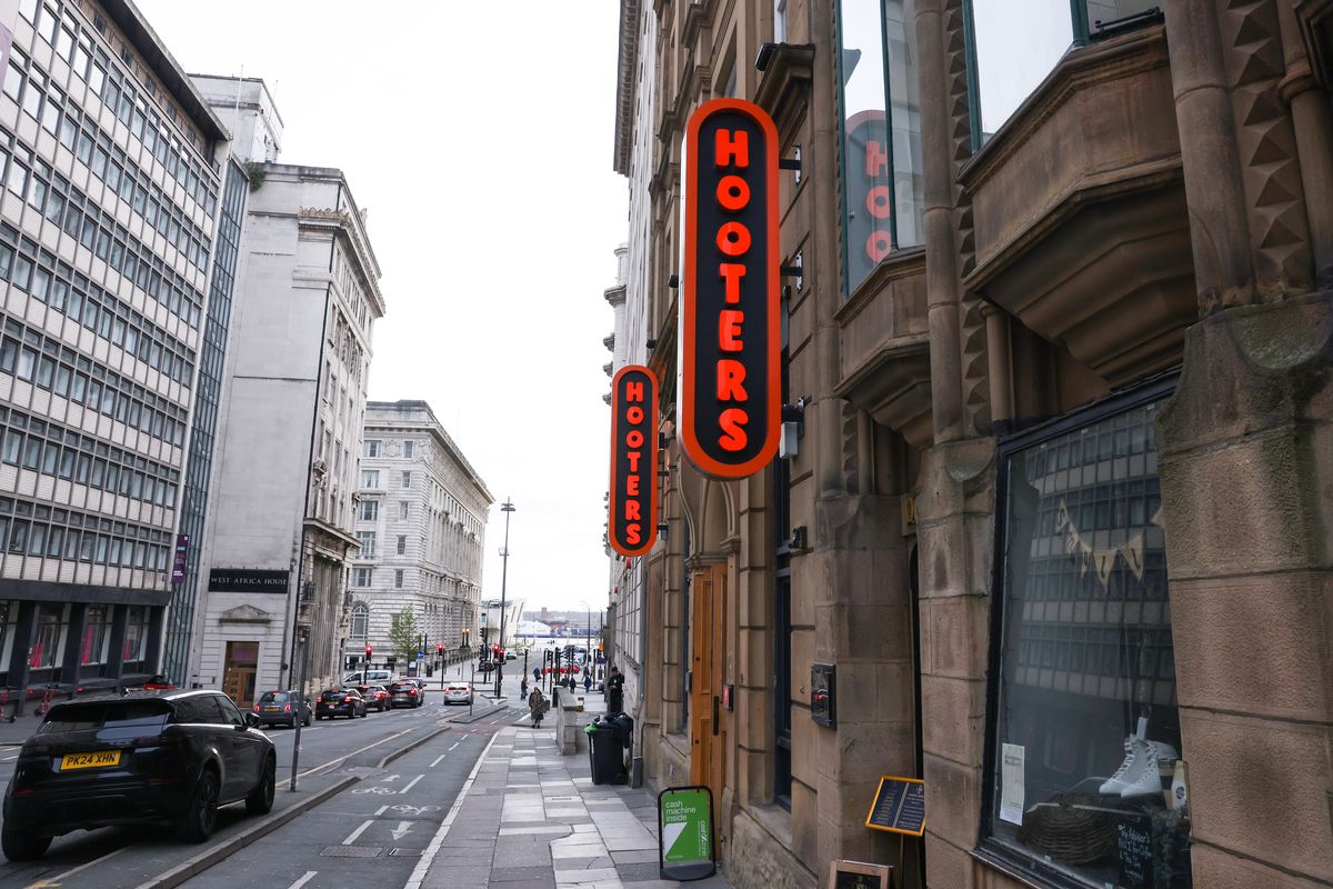 Hooters on Water Street in Liverpool city centre