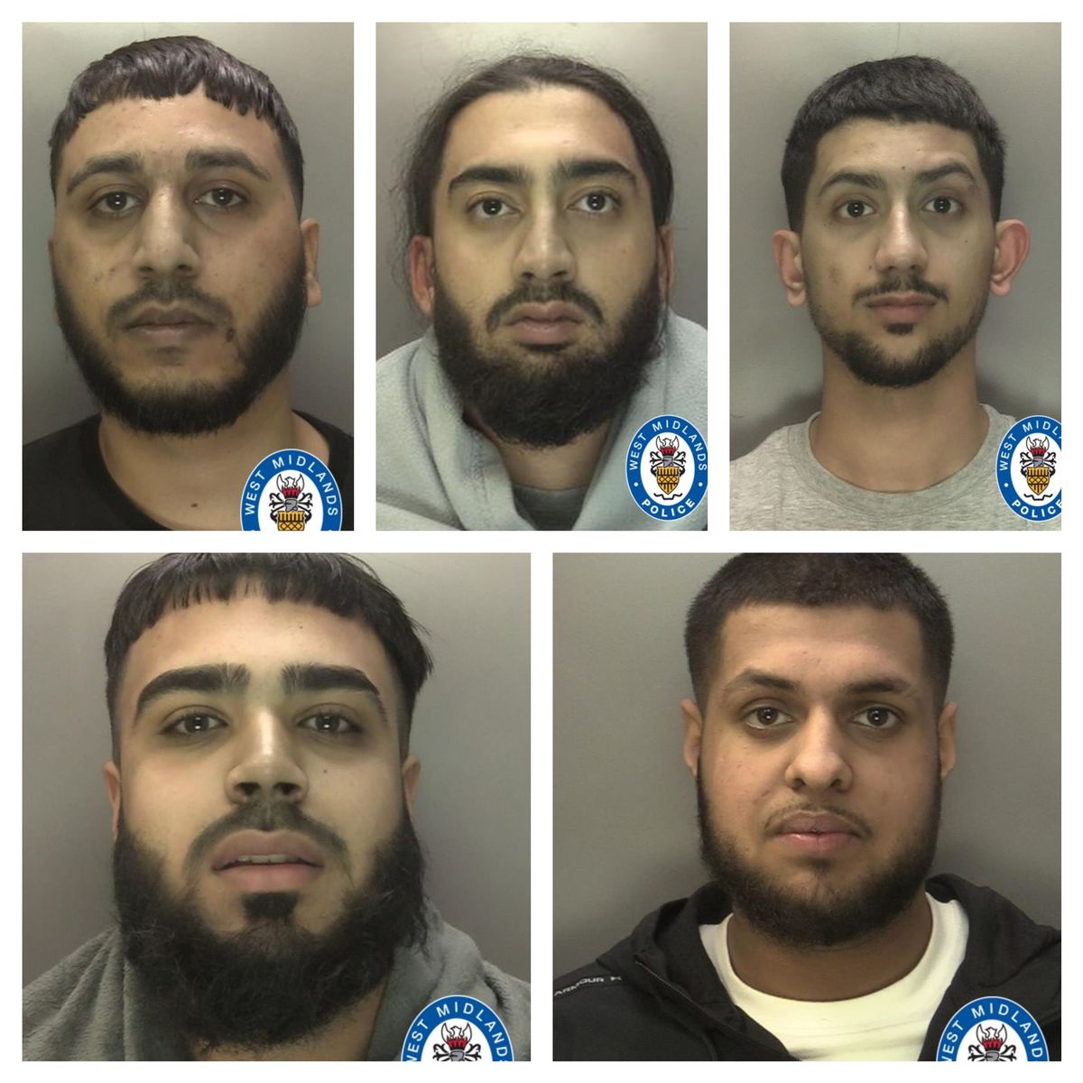 (l-r) Top - Shamus Hussain; Mohammed Ishtiaq; Abdullah Amjad
Bottom - Samir Khan, Dilawar Khan