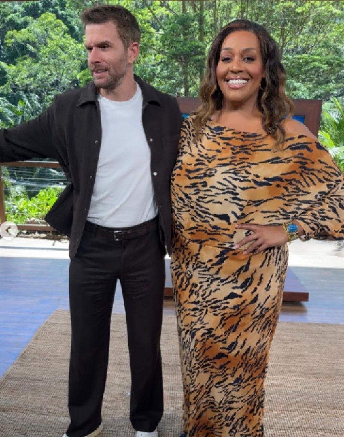 Joel Dommett and Alison Hammond on I'm A Celebrity