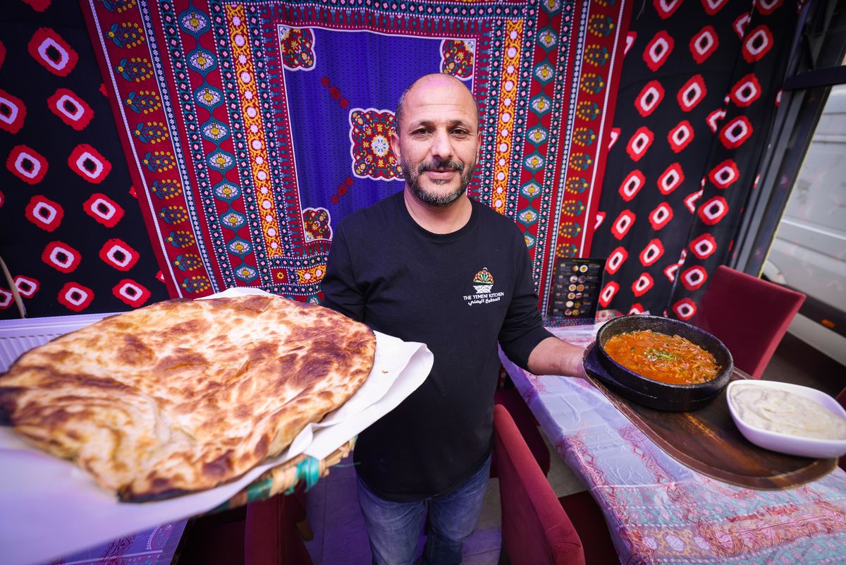 Nasser Anan, owner of The Yemeni Kitchen on Lodge Lane