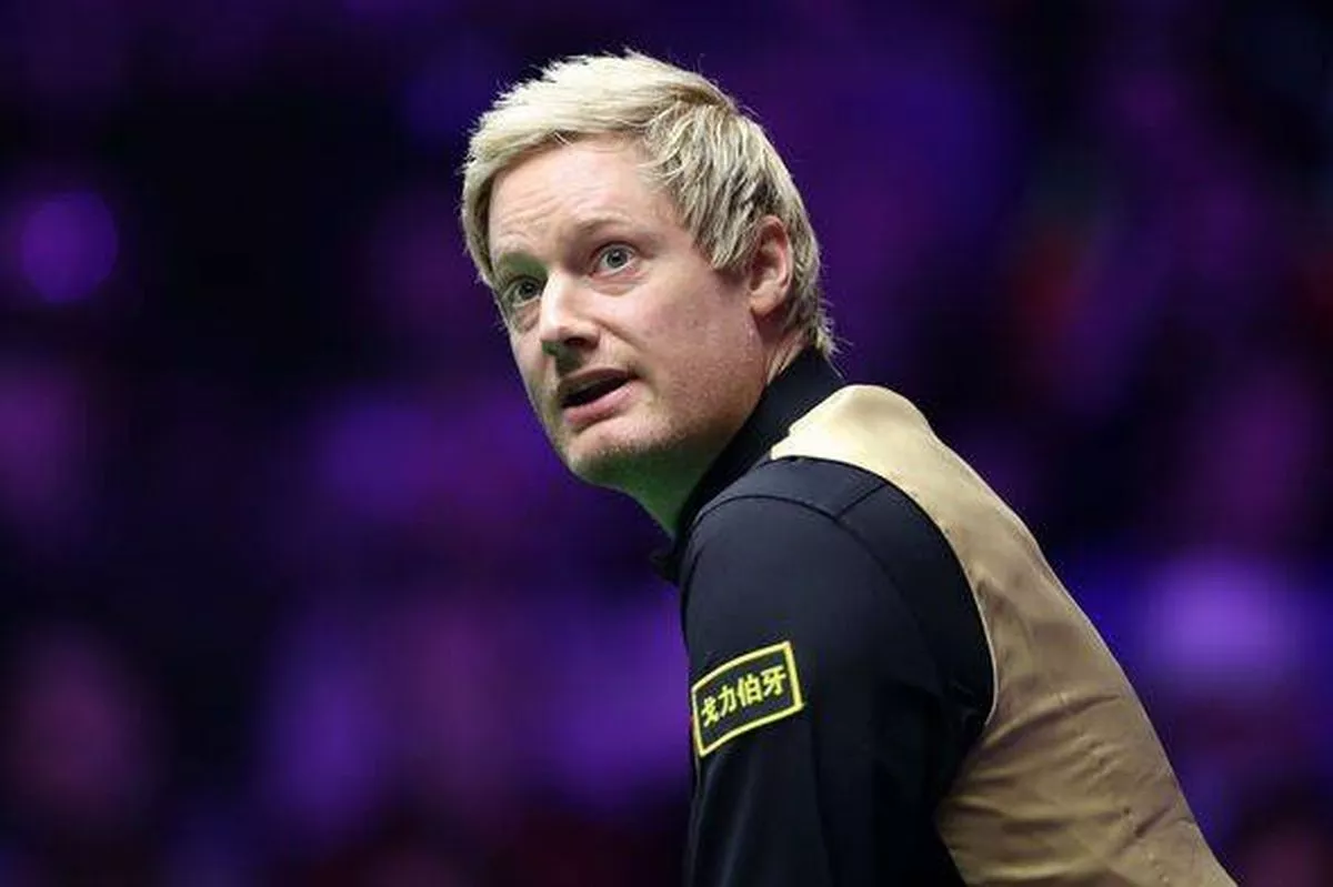 Former snooker world champion Neil Robertson