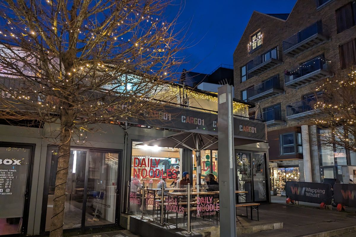 Daily Noodles in Wapping Wharf