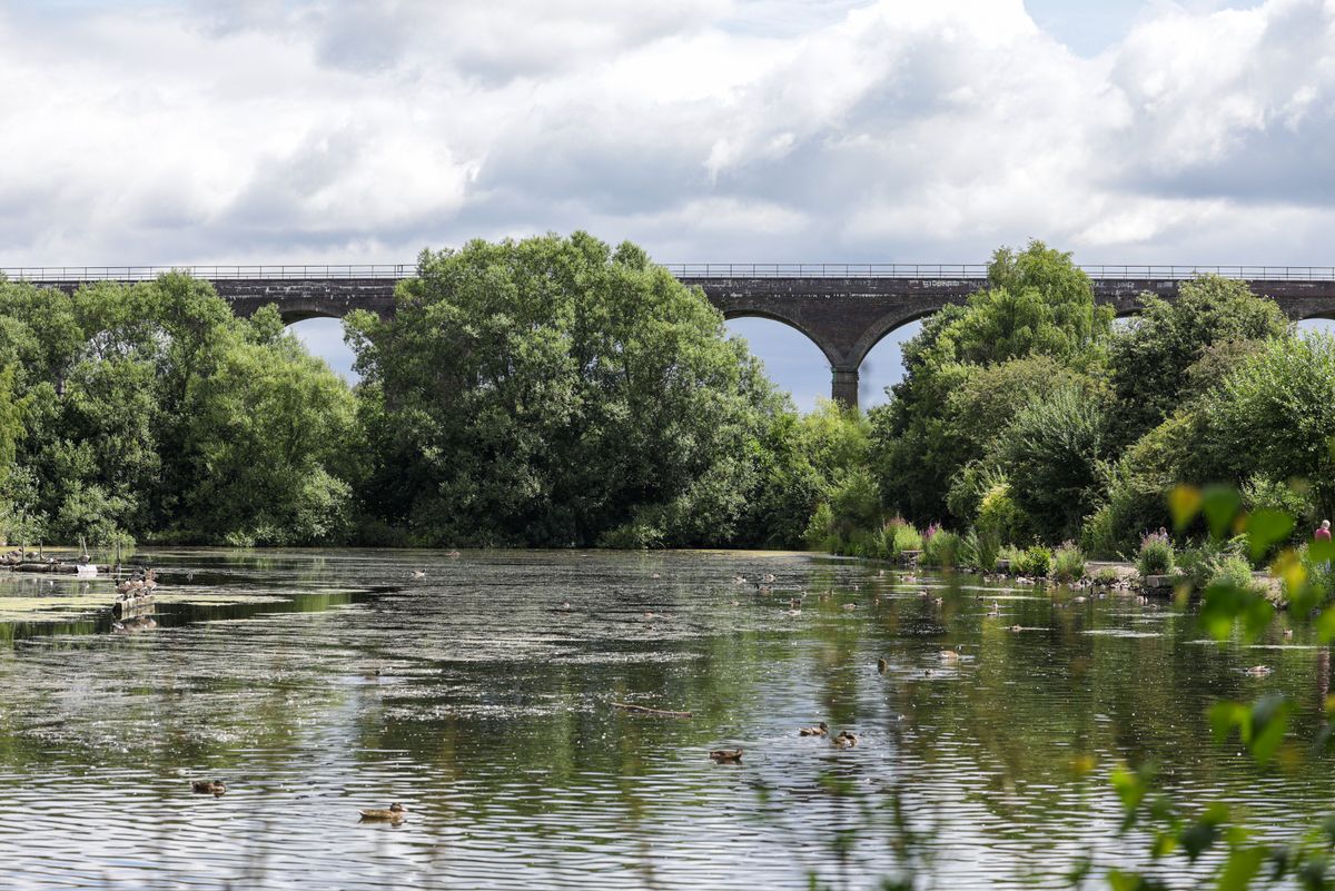 The pub is situated not far form Reddish Vale Country Park