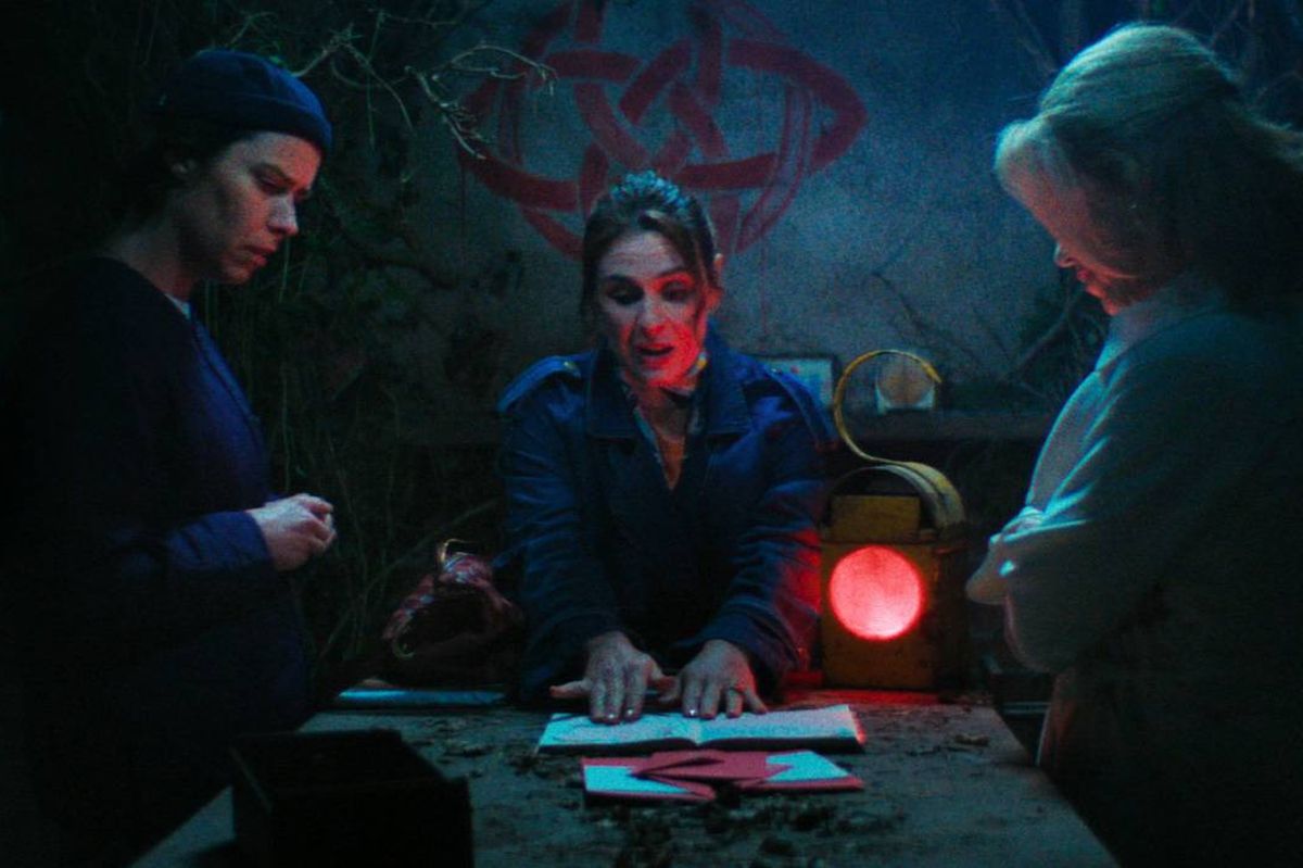 Roisin Gallagher, Caoilfhionn Dunne and Sinead Keenan